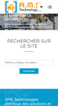 Mobile Screenshot of ams-tec.fr