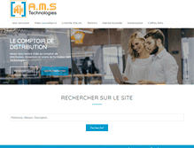 Tablet Screenshot of ams-tec.fr